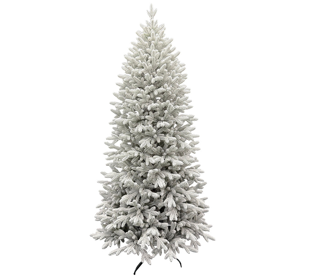 Albero Lapponia Innevato Artificiale Decorazioni Natale