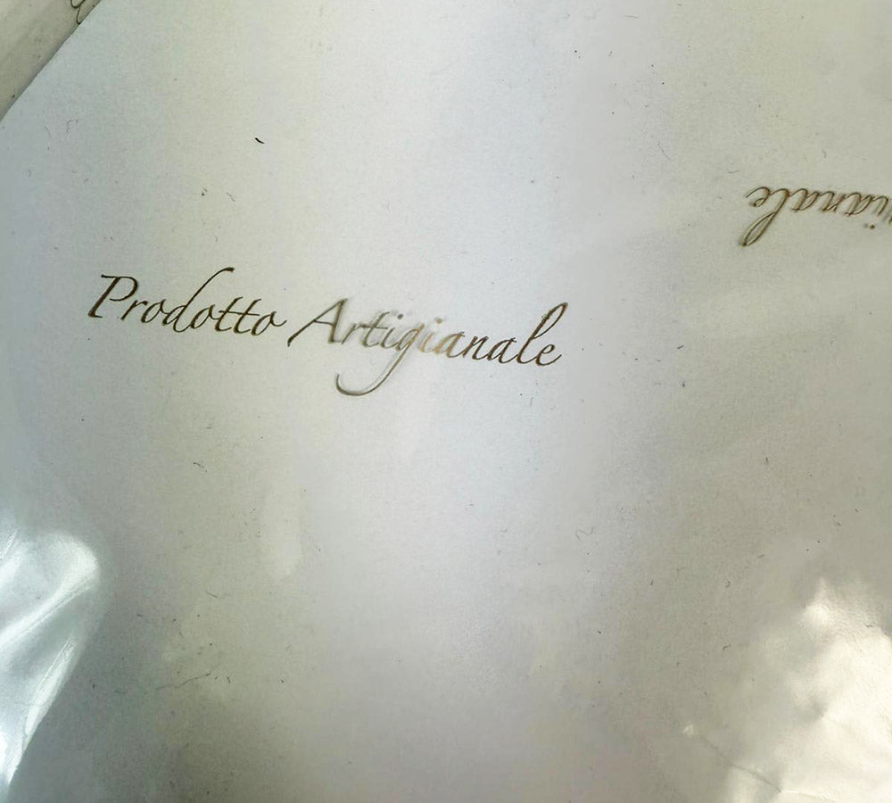 Buste Neutro 16x25 Prodotto Artigianale Scritte Oro Pz 50