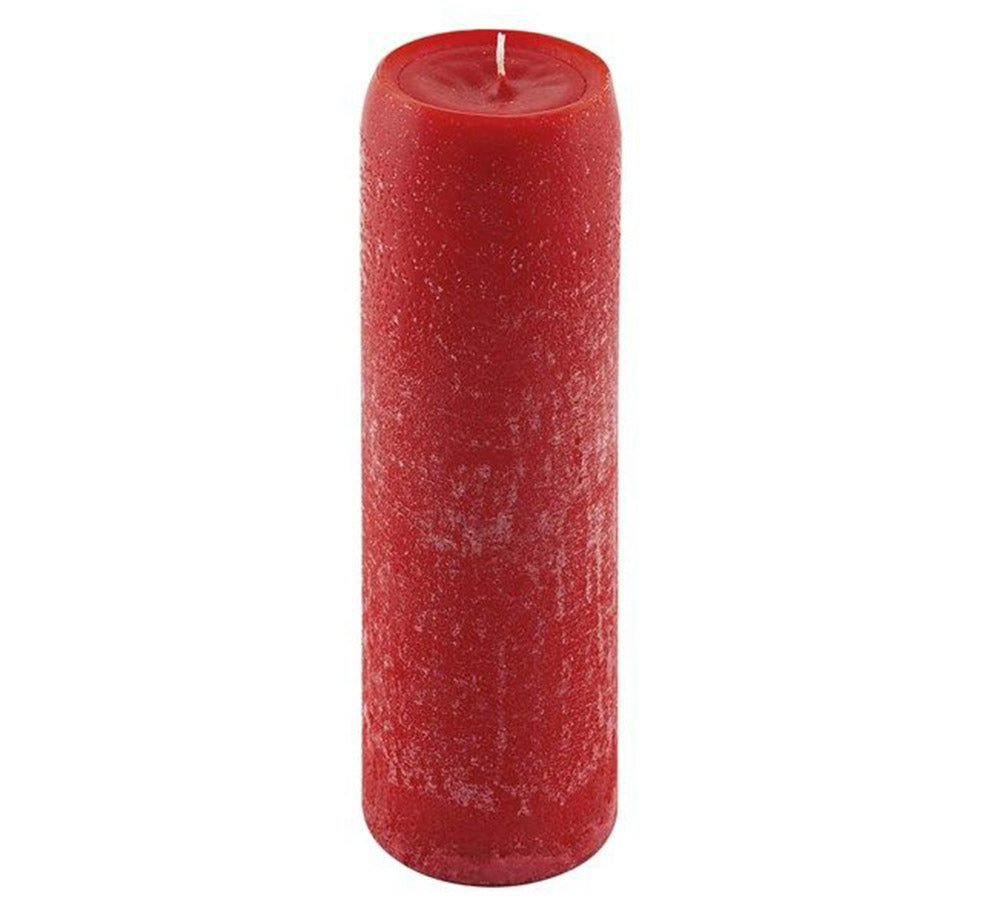 Cero Rustica D 6 H 15 Decorazioni Addobbi Natale