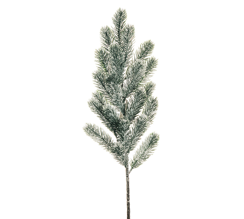 Ramo Pino Nevicato Cm 60 Decorazioni Addobbi Natale