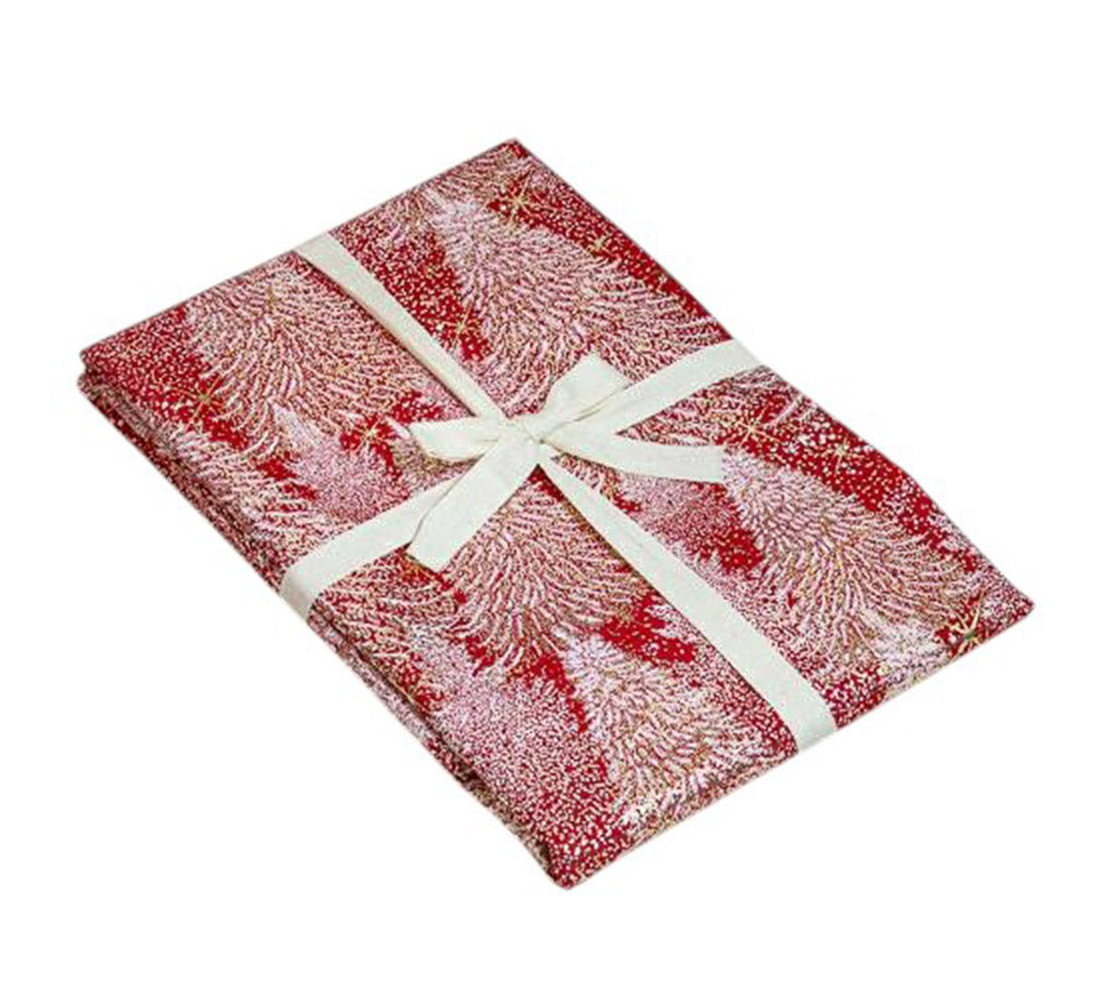 Tovaglia Natalizia 140x200 Decorazioni Addobbi Composizione Runner