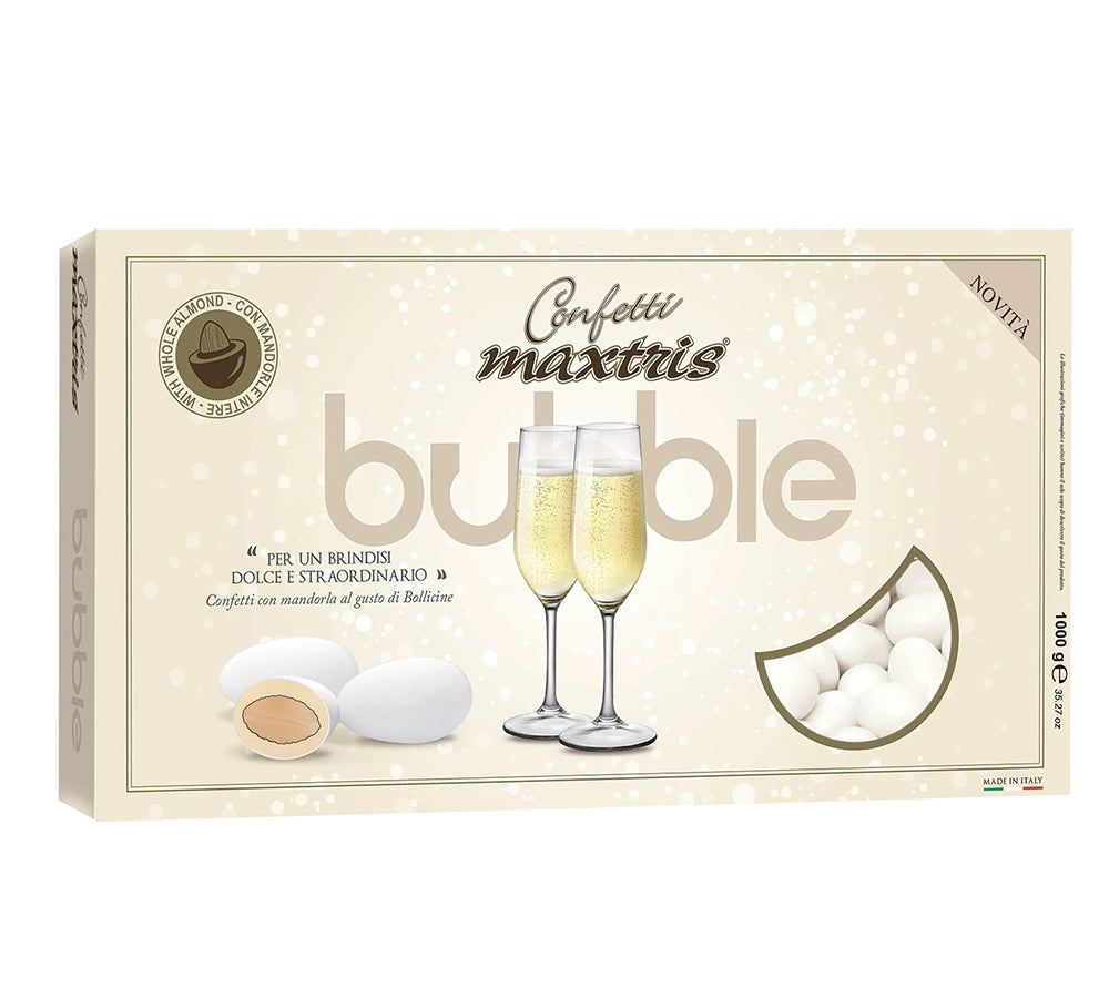 Confetto Maxtris Kg 1 Cioccomandorla Gusto Bollicine