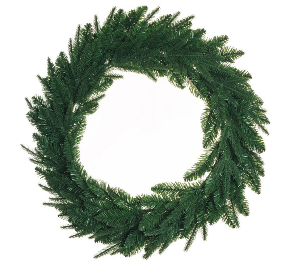 Corona Pino Cm 80 Artificiale Verde Decorazioni Da Appendere Natale