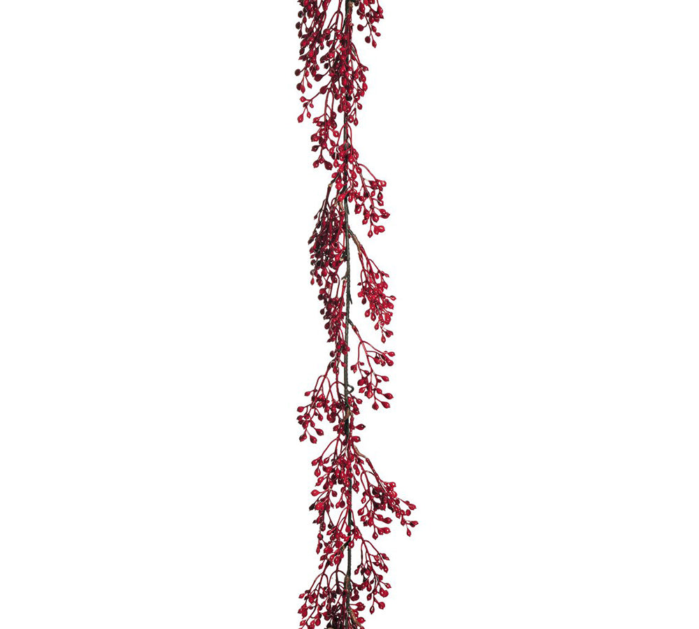 Ghirlanda Bacche Mini Cm 175 Decorazioni Addobbi Natale