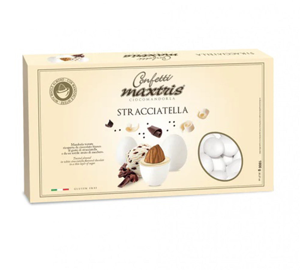 Confetto Maxtris Kg 1 Cioccomandorla Gusto Stracciatella