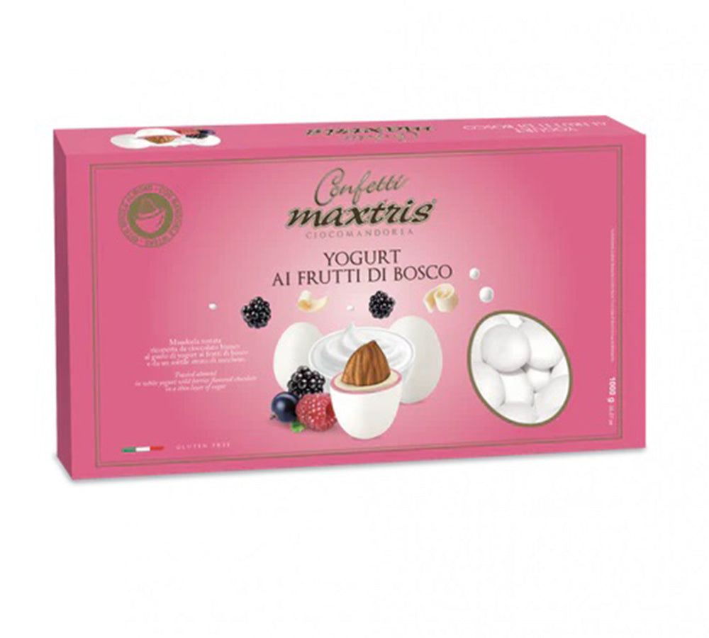 Confetto Maxtris Kg 1 Cioccomandorla Gusto Yogurt Frutti Bosco