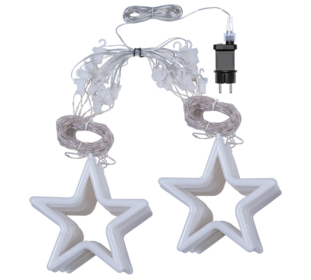 Filo 14 Stelle H 115 Mt 4 Decorazioni Luminose Natale