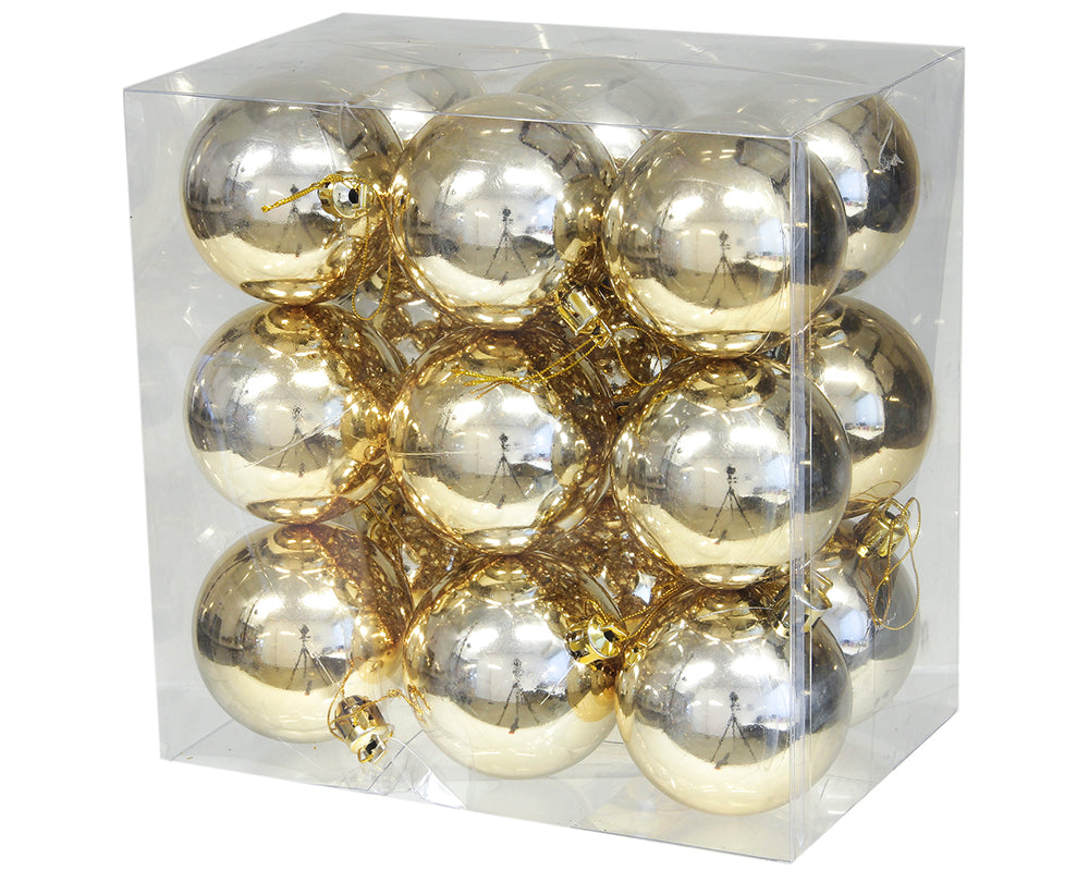 Box Sfere Mm 60 Pz 18 Decorazioni Addobbi Albero Natale