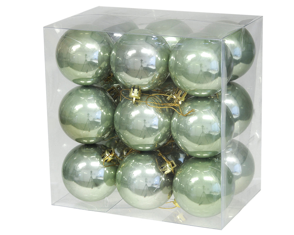 Box Sfere Mm 60 Pz 18 Decorazioni Addobbi Albero Natale