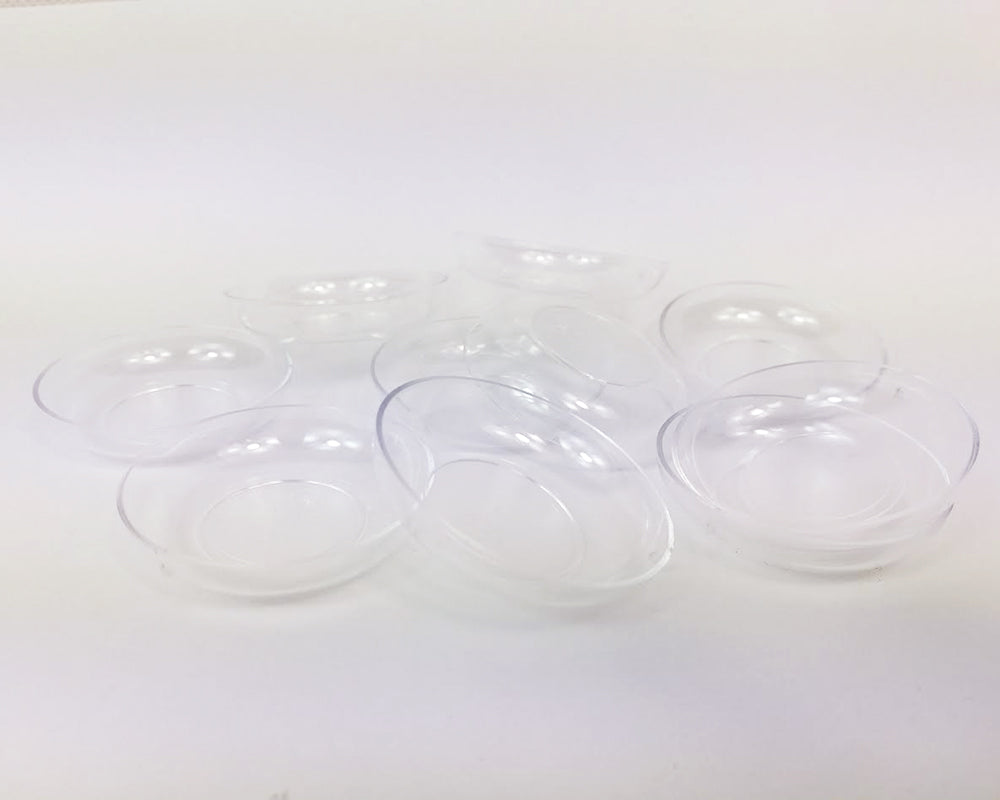 100 Piattini Trasparenti Portaconfetti bomboniere fai da te