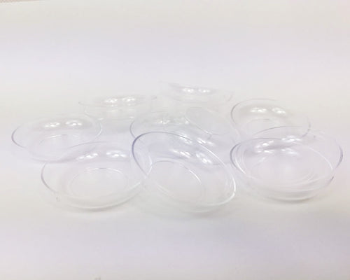 100 Piattini Trasparenti Portaconfetti bomboniere fai da te