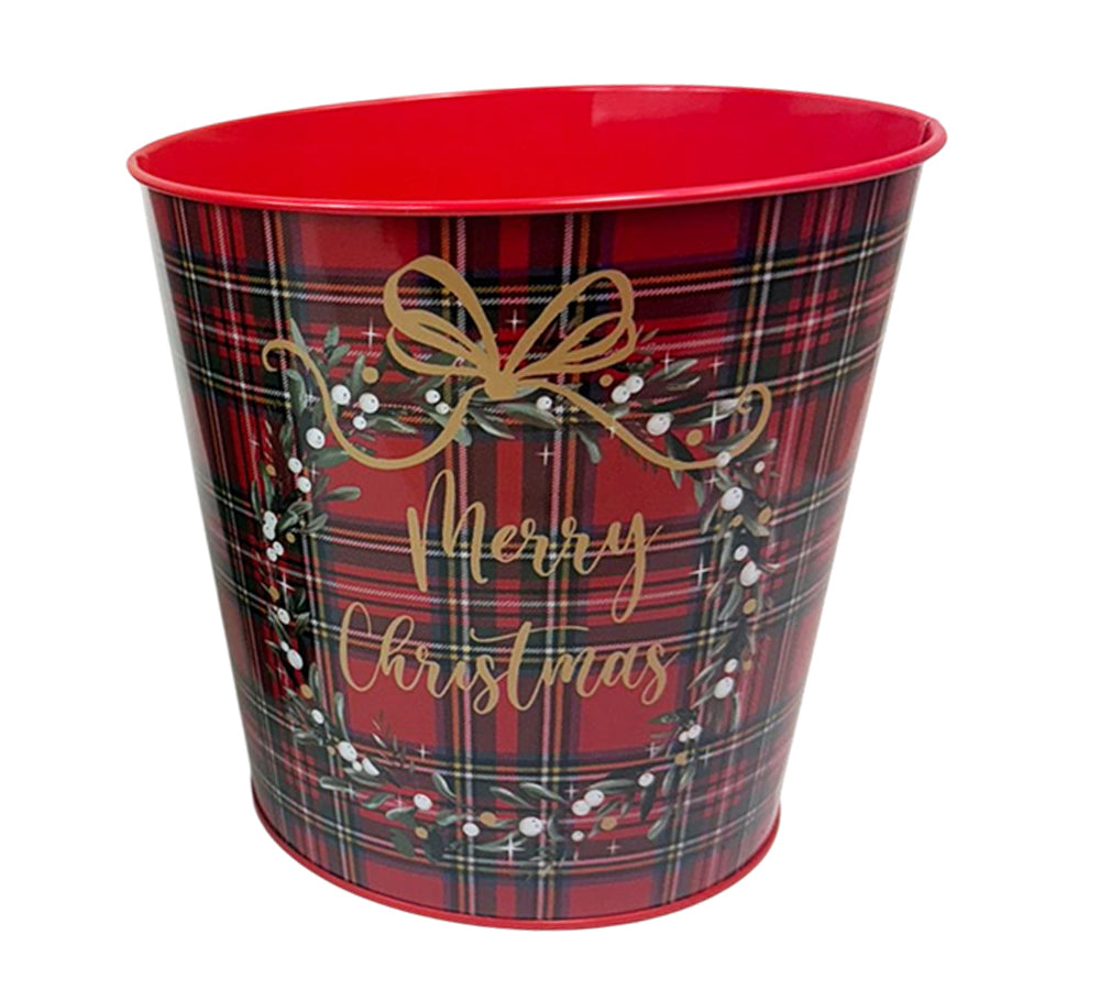 Coprivaso Latta Merry Christmas D 15 Decorazioni Natale