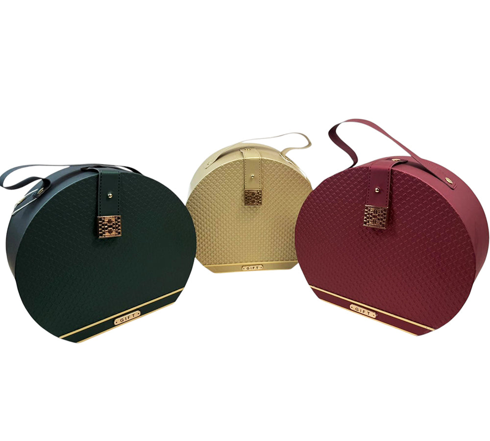 Scatola Borsa Regalo Tonda Colorata Festa Della Mamma Decorazioni Composizioni