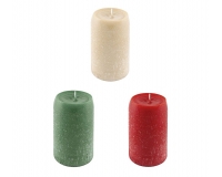 Cero Rustica D 6 H 10 Decorazioni Addobbi Natale